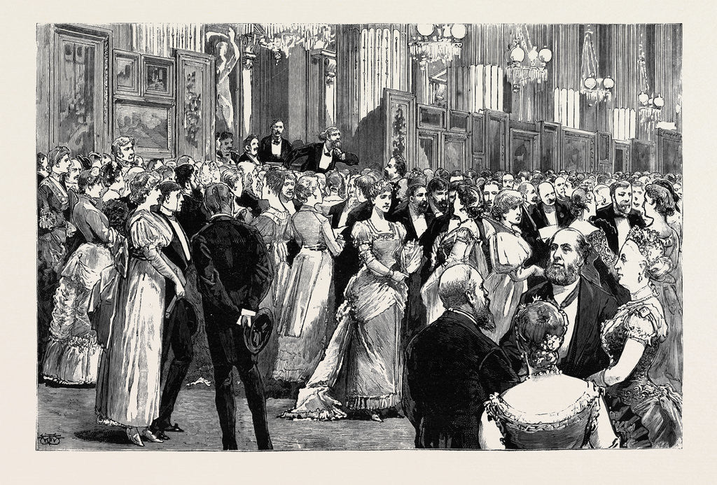 Detail of Art in the City: A Conversazione at the Mansion House by Anonymous