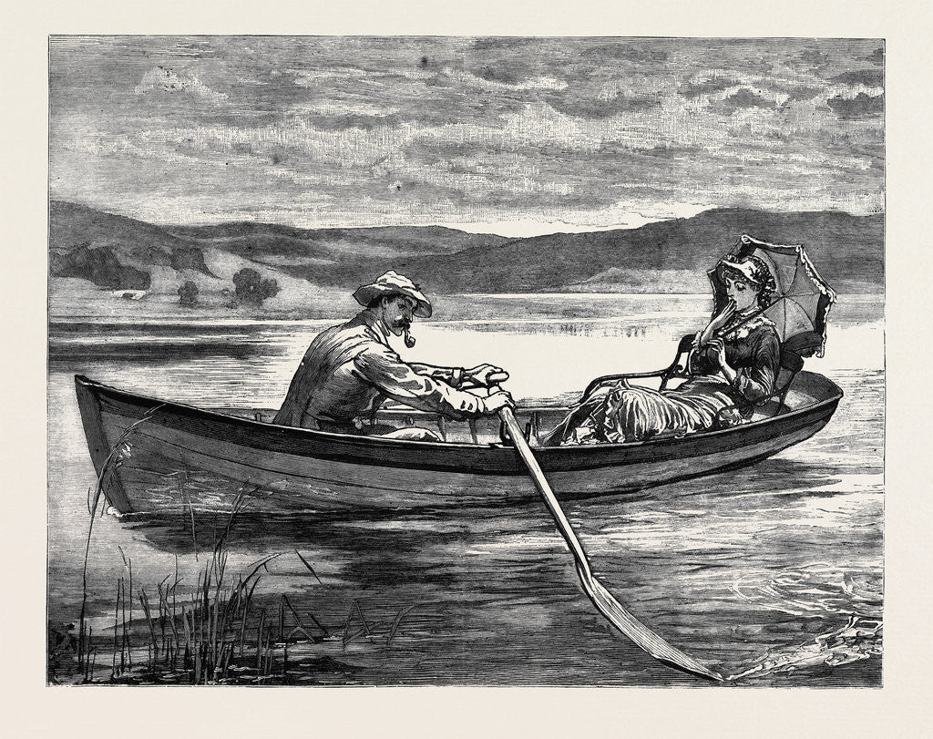 Detail of Marion Fay: A Novel: Hampstead Was Coaxed Down to Castle Hautboy for a Month in September, with an Idea that the Young Lovers Might Be As Romantic As They Pleased Among the Lakes. Some Little Romance There Was. by Anonymous