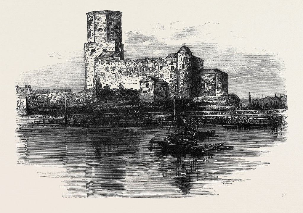 Detail of Siberia: The Castle Prison at Wiborg by Anonymous