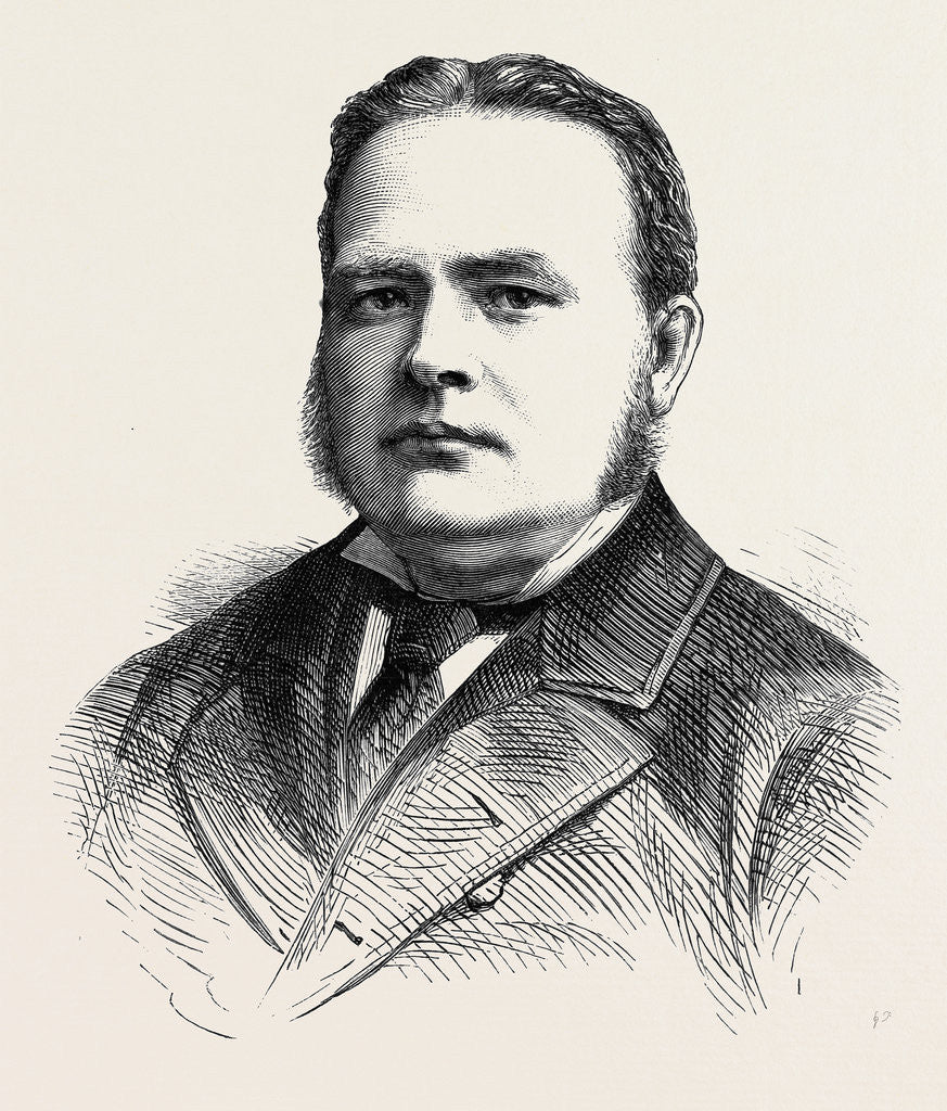 Detail of The Opening of Parliament; Movers and Seconders of the Address to the Throne: J.F.B. Firth, Esq., M.P., Seconder in the House of Commons by Anonymous