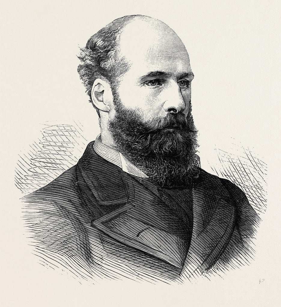 Detail of The Opening of Parliament; Movers and Seconders of the Address to the Throne: W.E. Marjoribanks, Esq., M.P., Mover in the House of Commons by Anonymous