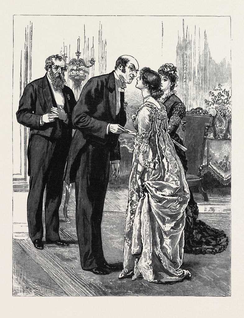 Detail of Marion Fay: A Novel: Lady Amaldina Kissed Her Future Husband, As She Might Have Kissed Her Grandfather by Anonymous
