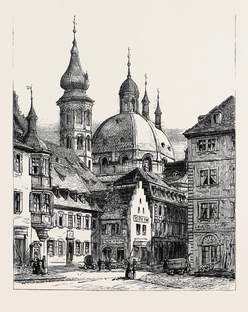 Detail of Bamberg and the Valley of the Main: Wurzburg, Germany by Anonymous