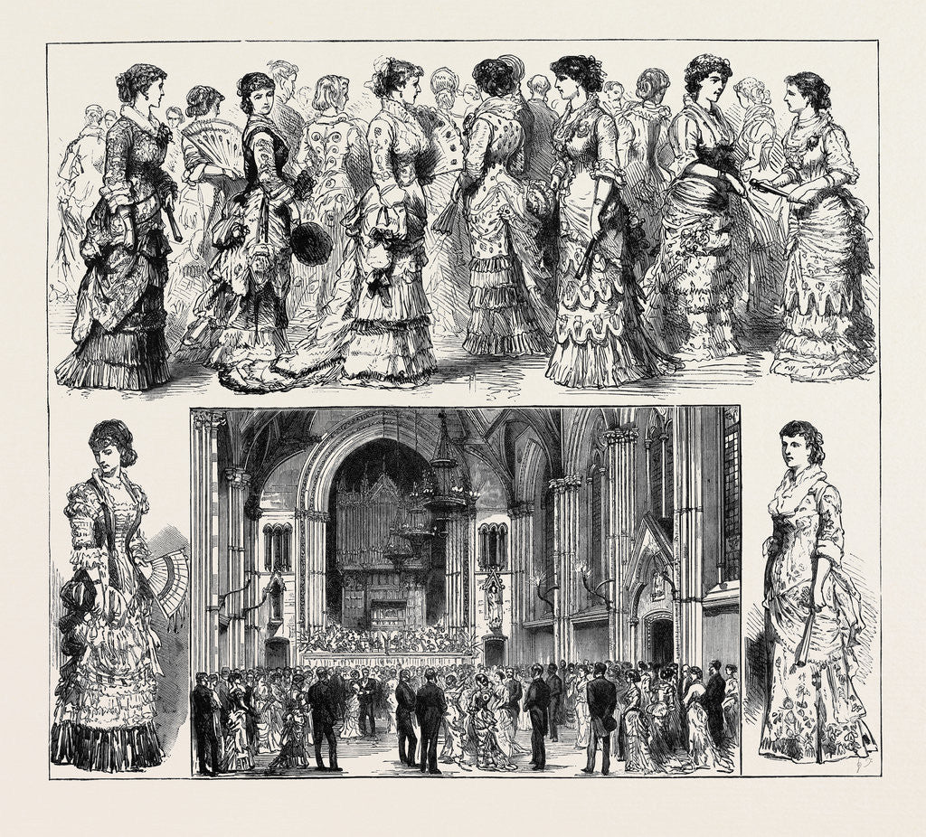 Detail of The Calico Printers' Ball at Manchester by Anonymous