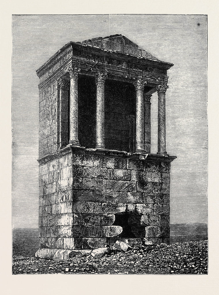 Detail of Ruins at Hydra, Tunis by Anonymous