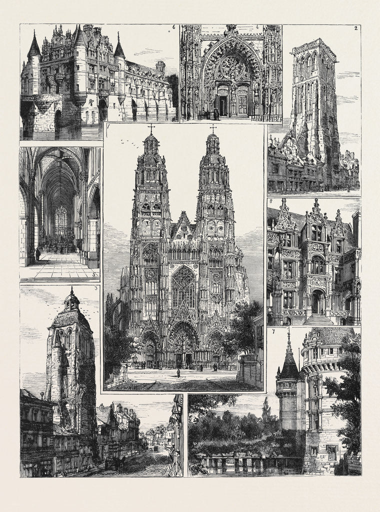 Detail of Tours by Anonymous