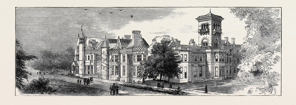 Detail of The Theft of the Earl of Crawford's Body: Dunecht House, Aberdeenshire by Anonymous