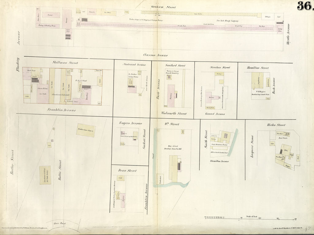 Detail of Maps Covering Various Areas. 1855 by Anonymous