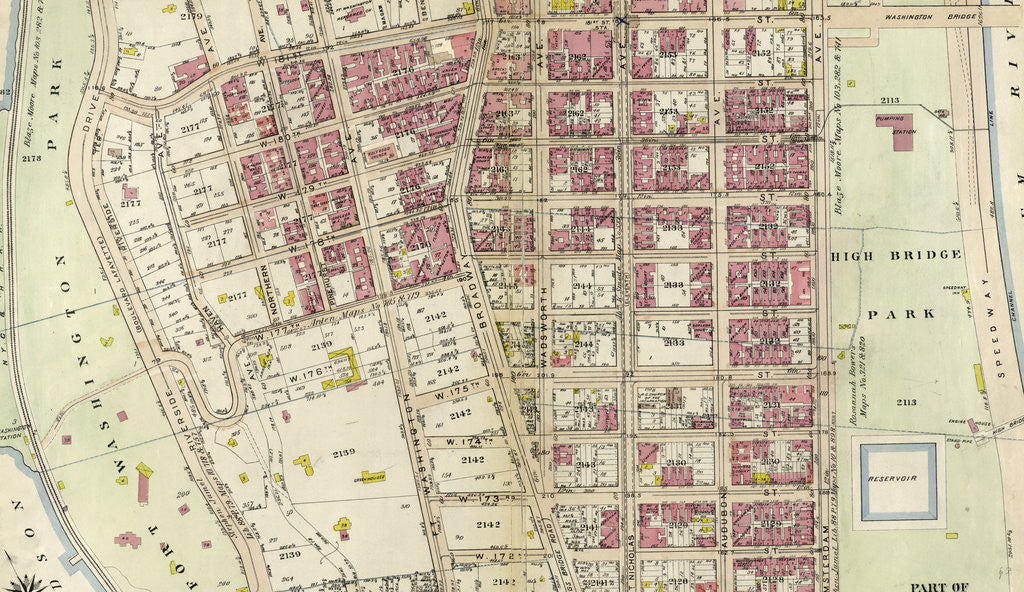 Detail of Part of Section 8: New York City by Anonymous