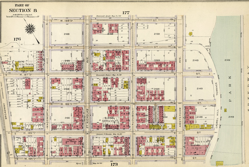 Detail of Part of Section 8: New York by Anonymous