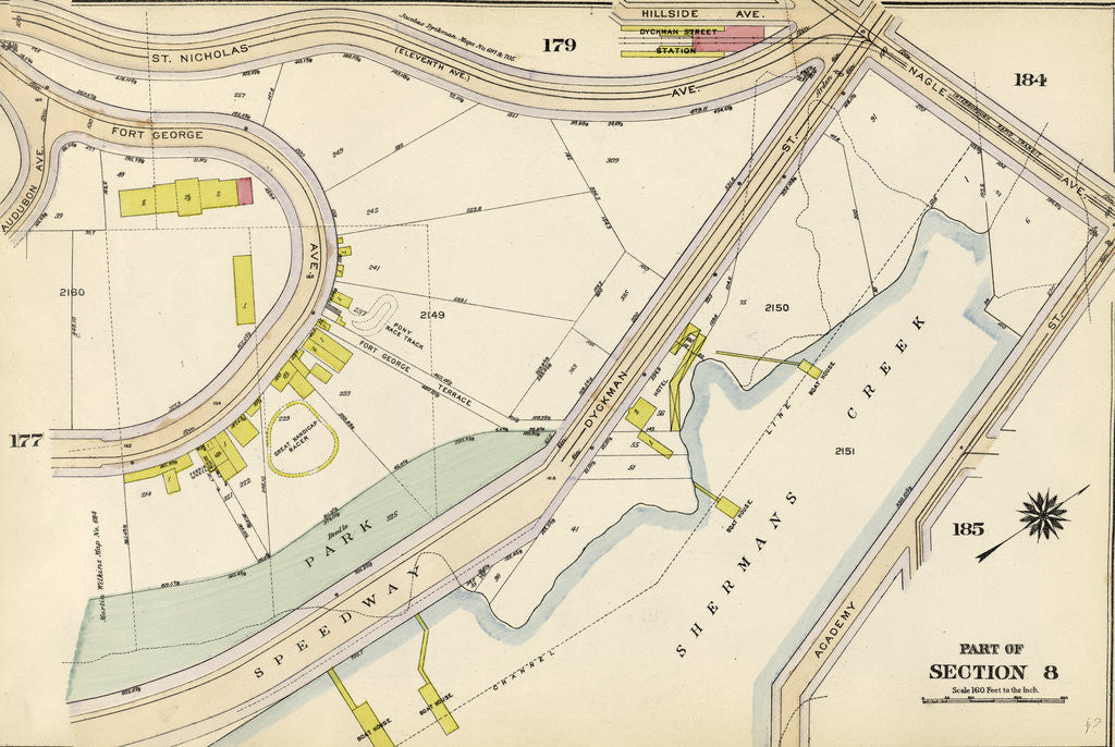 Detail of Part of Section 8: New York by Anonymous