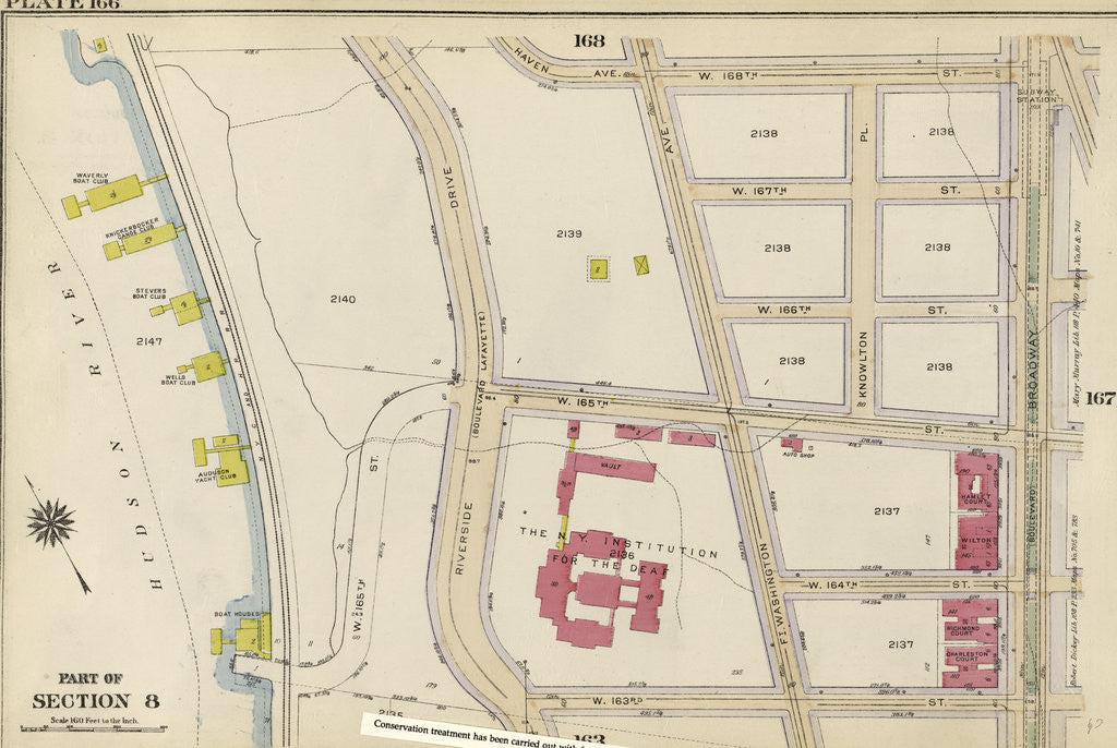 Detail of Part of Section 8: New York by Anonymous