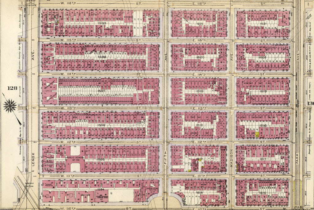 Detail of Part of Section 7: New York by Anonymous