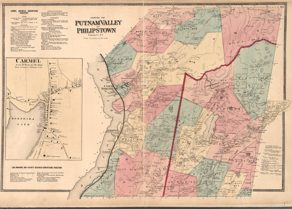 Detail of Large folder - L1., New York by Anonymous