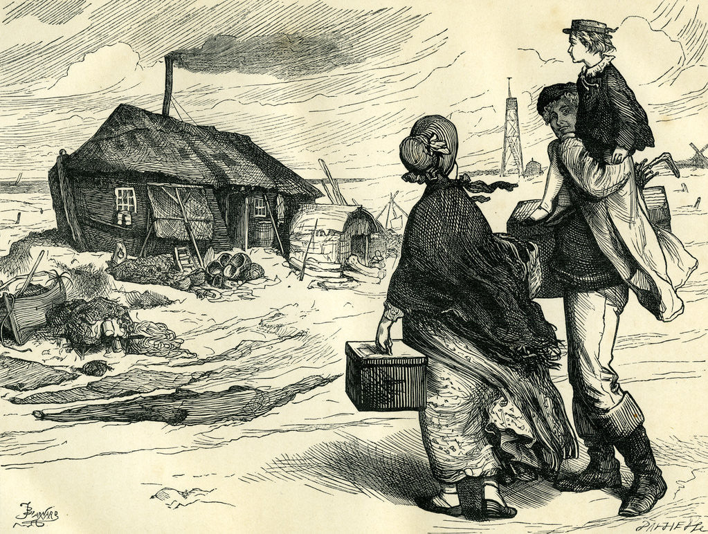 Detail of David Copperfield that's Not It? Said I that Ship-Looking Thing? that's It Mas'R Davy Returned Ham by Anonymous