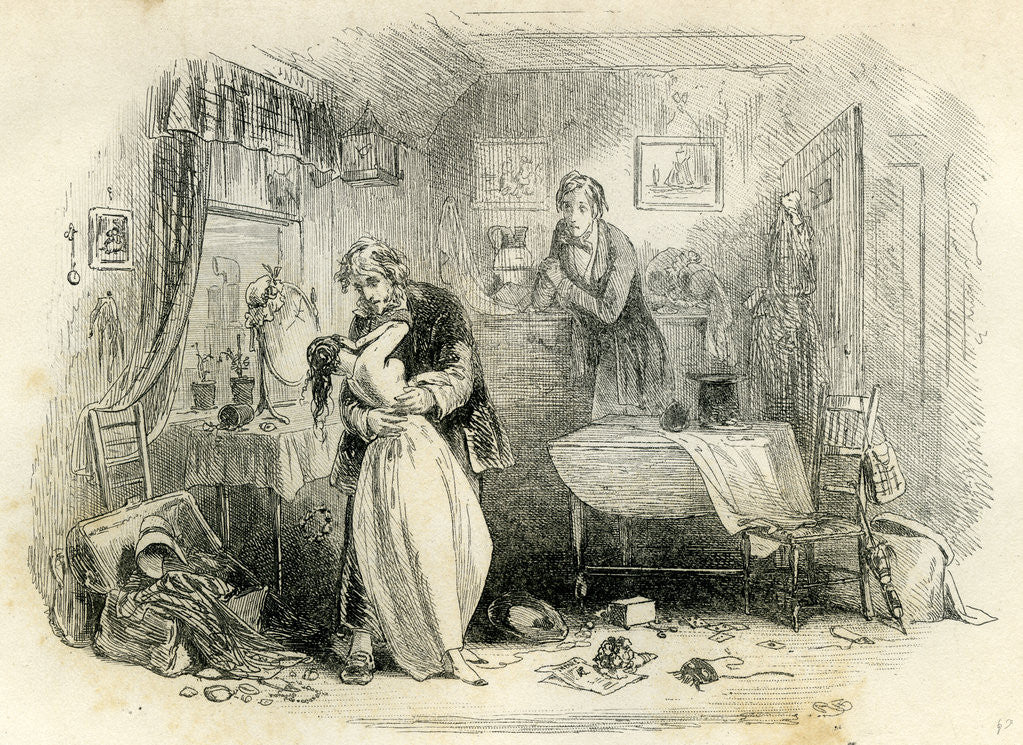 Detail of David Copperfield 'Mr. Peggotty’s Dream Comes True' by Anonymous