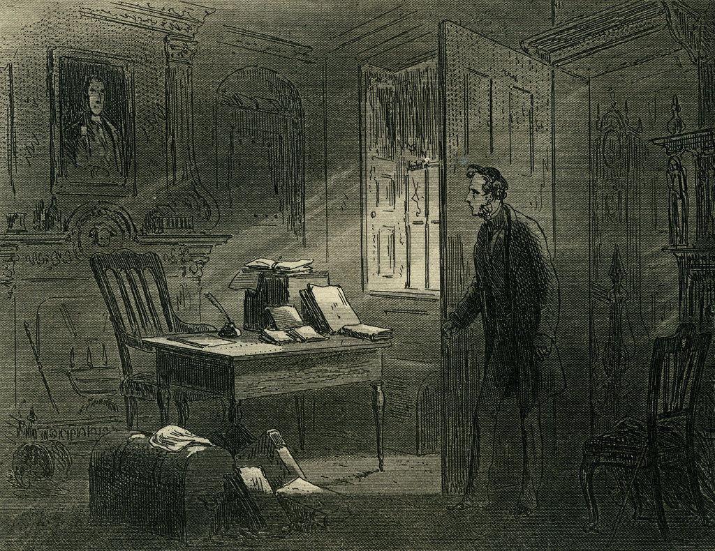 Detail of Little Dorrit the Room with the Portrait by Anonymous