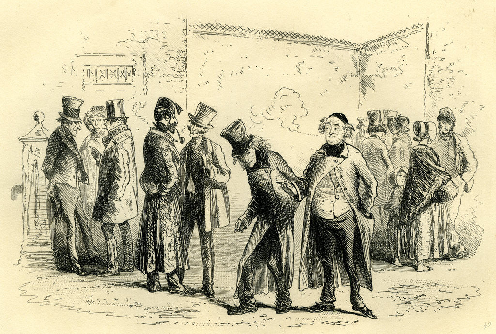 Detail of Little Dorrit the Brothers by Anonymous