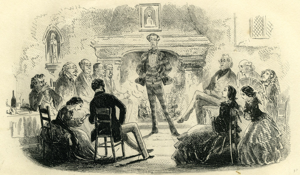 Detail of Little Dorrit the Travellers by Anonymous