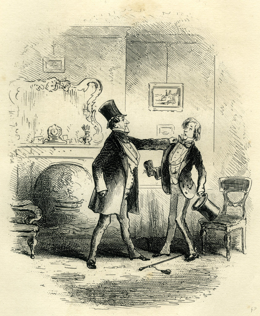 Detail of Little Dorrit Reception of an Old Friend by Anonymous