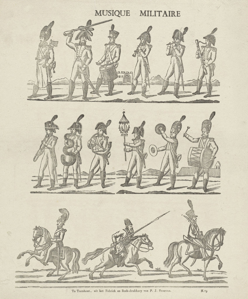 Detail of Musique military by Anonymous