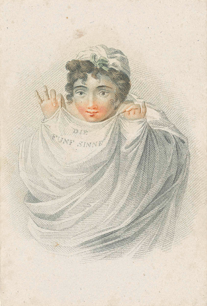 Detail of Female figure in drapery, Ludwig Gottlieb Portman by Schiavonetti
