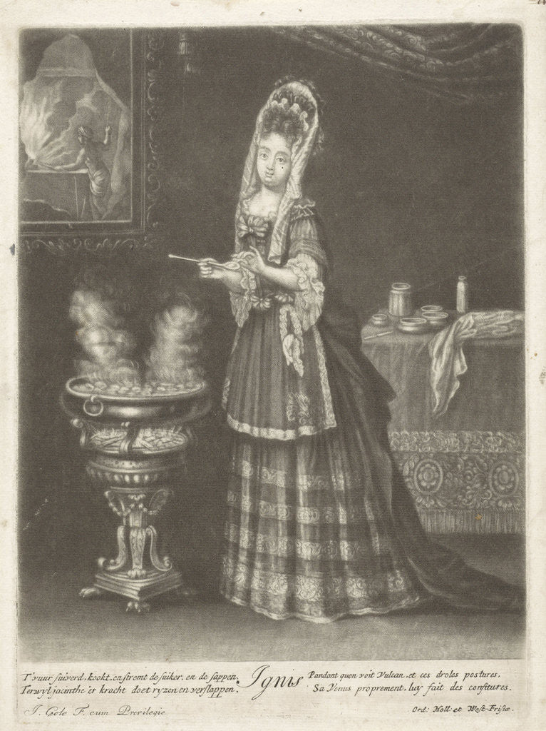 Detail of Fire by Jacob Gole