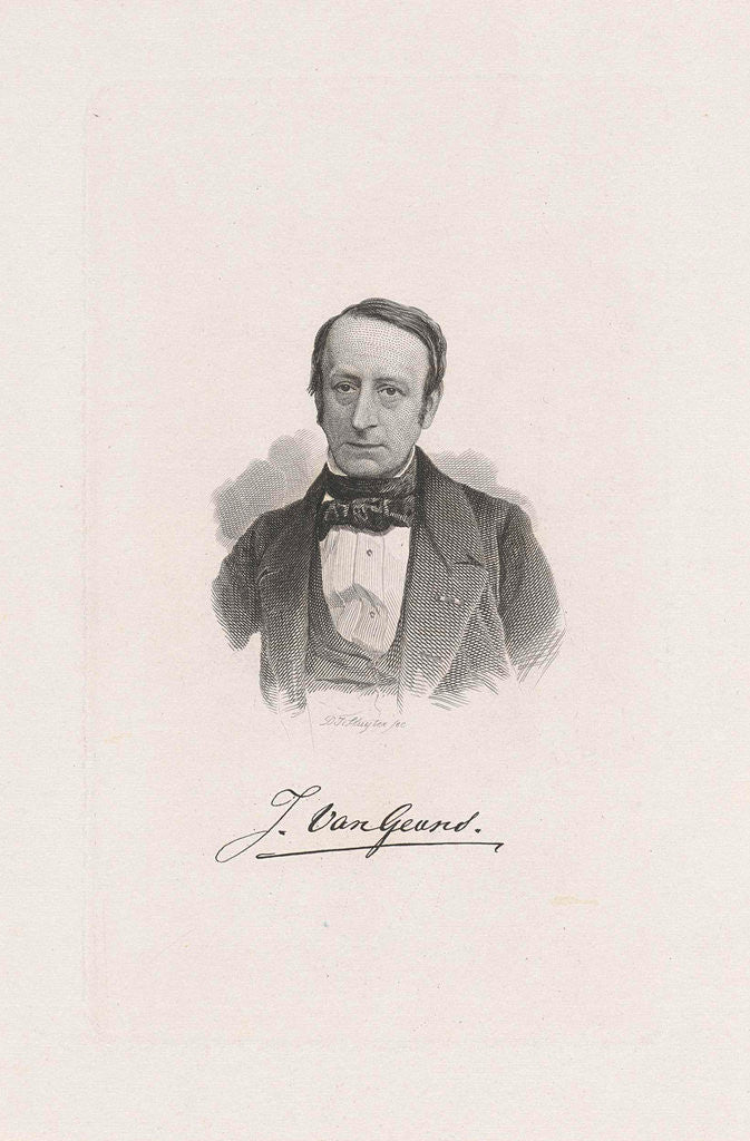 Detail of Portrait of the doctor Jan van Geuns by Dirk Jurriaan Sluyter