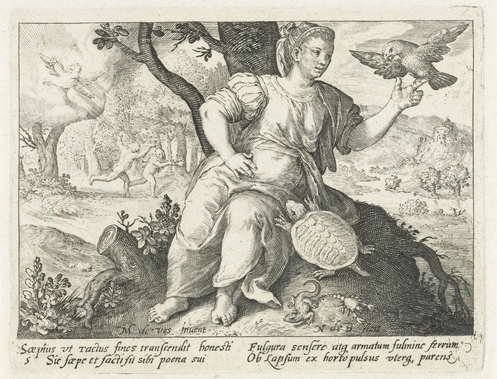 Detail of Touch by Nicolaes de Bruyn