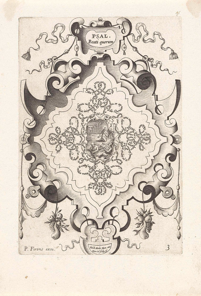 Detail of Christus in de hof van Getsemane by Pierre Firens