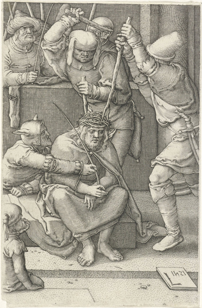 Detail of Crowning with Thorns by Jan Harmensz. Muller