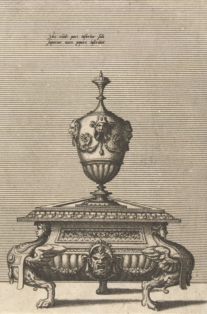 Detail of Pepper and salt shaker by Hieronymus Cock