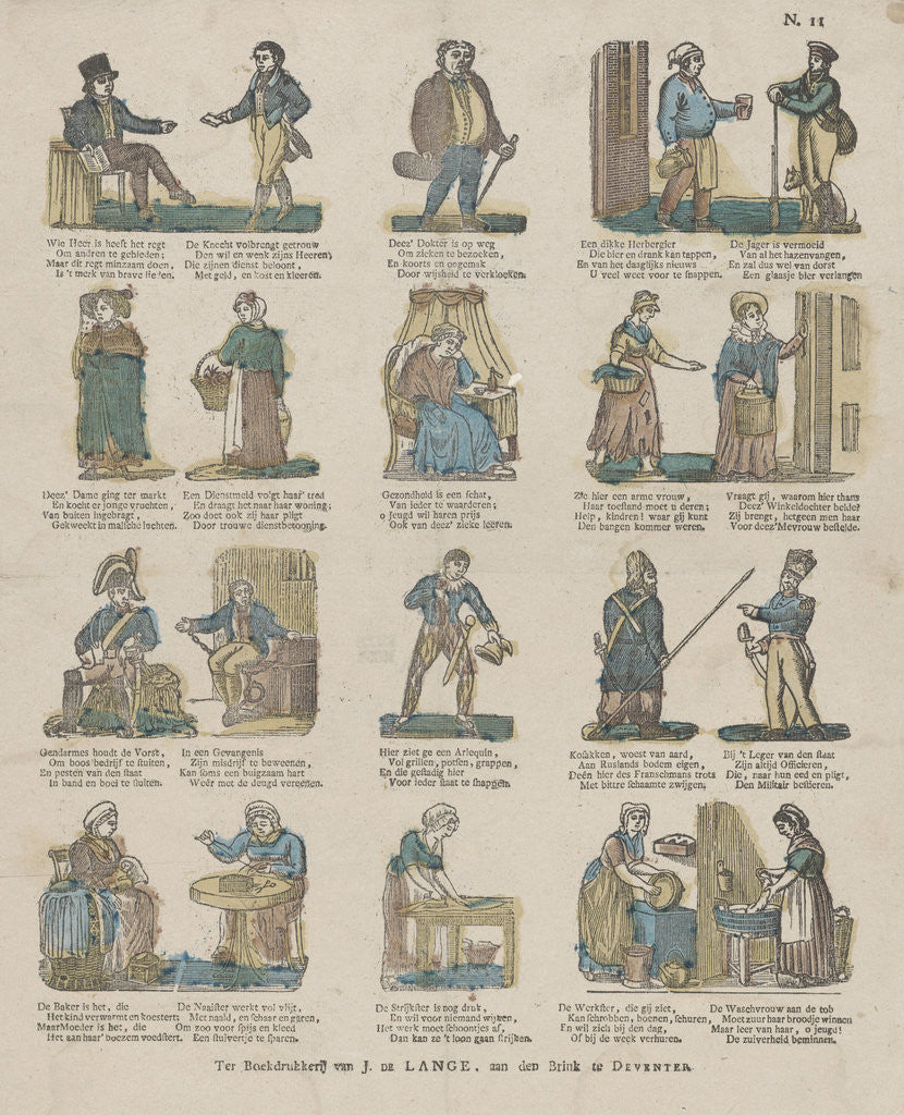 Detail of Professions, Germany by Anonymous