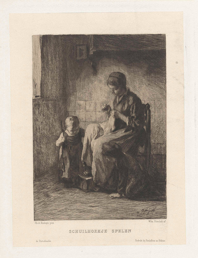 Detail of Playing hide and seek by Roeloffzen & Hübner