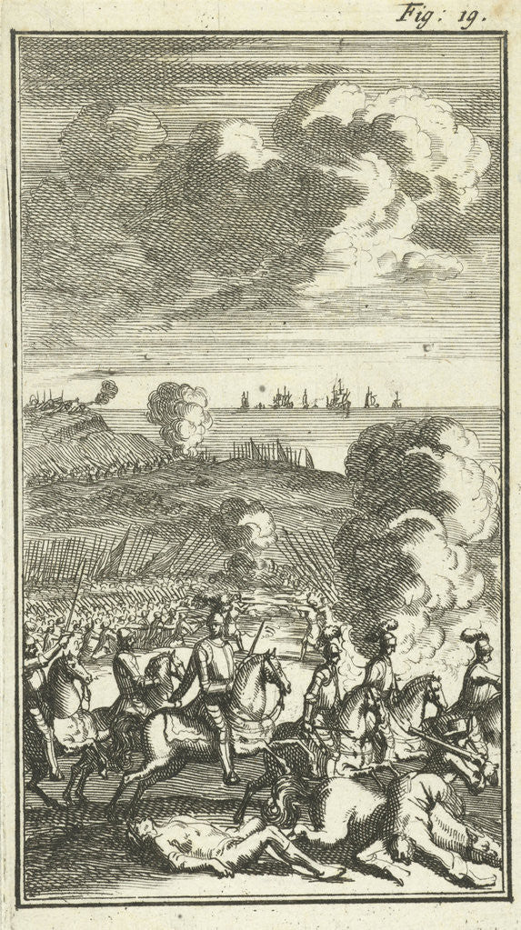 Detail of Battle of Nieuwpoort by Barent Beeck