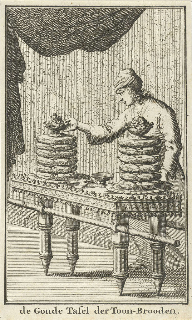 Detail of Table of Showbread by Willem Goeree