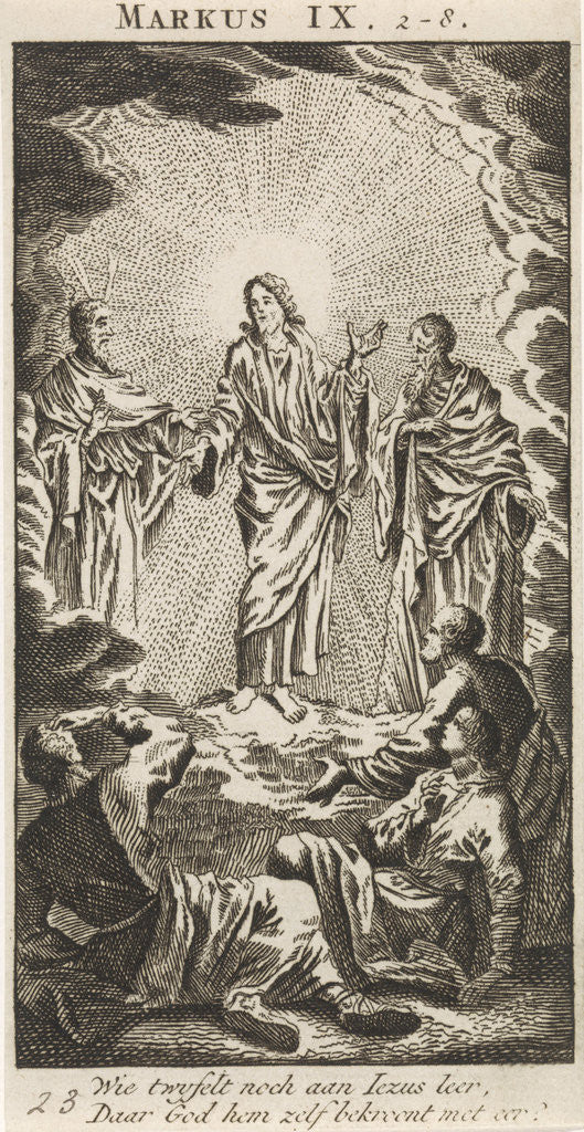 Detail of Transfiguration of Christ on Mount Tabor by Anonymous