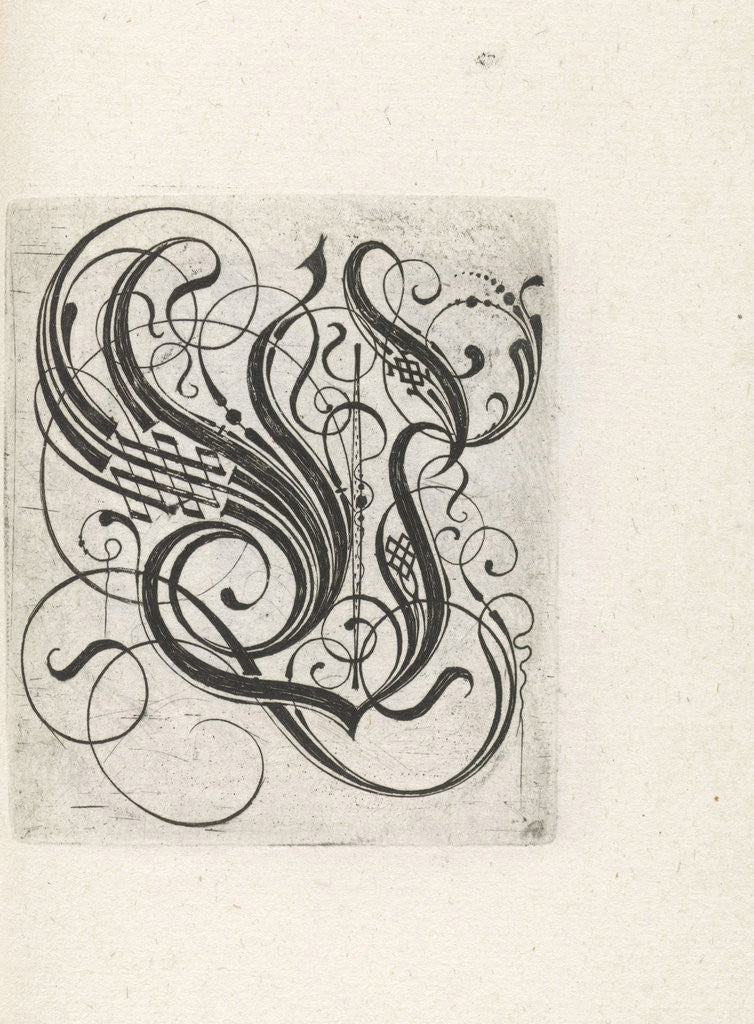 Detail of Letter V by Anonymous