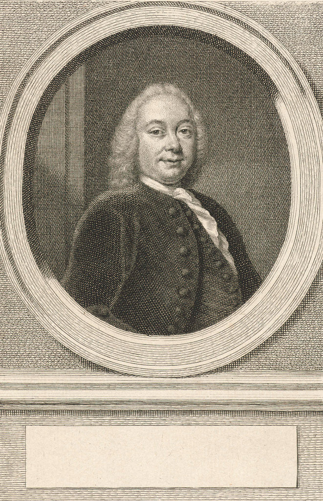 Detail of Portrait of Jonas Witsen by Frans van der Mijn