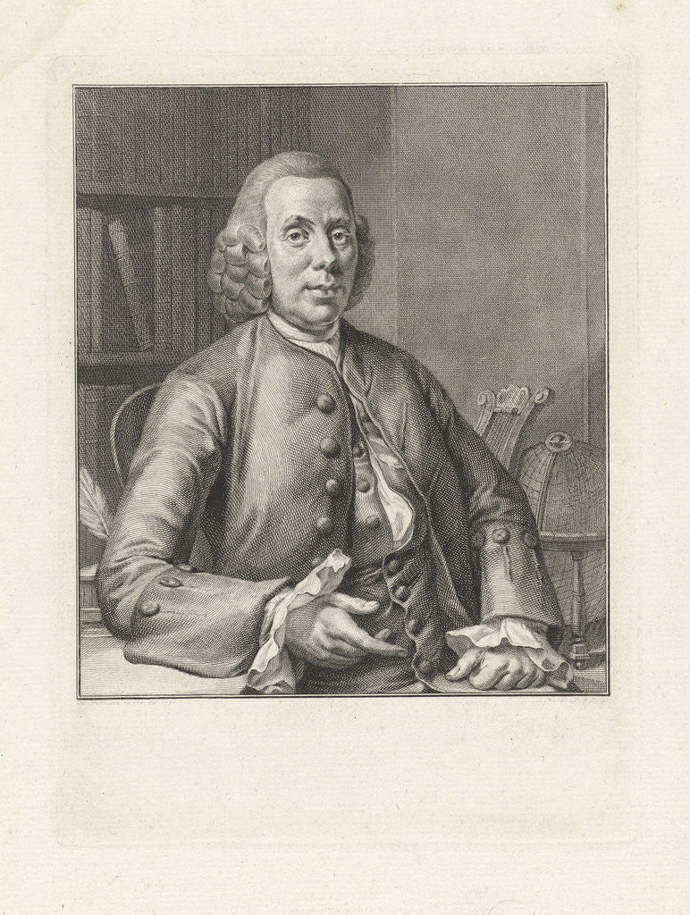 Detail of Portrait of Nicholas Simon Winter by Hendrik Pothoven
