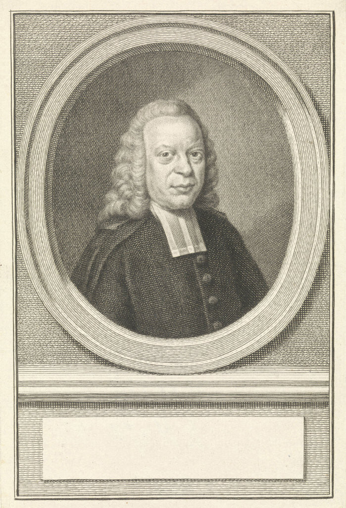 Detail of Portrait of Rutger Schutte by Pieter Frederik de la Croix