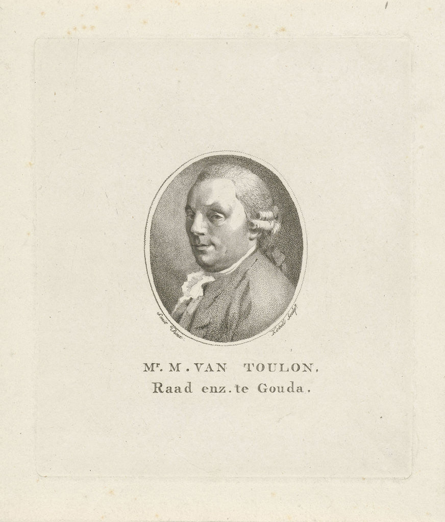 Detail of Portrait of Martin of Toulon by Smit