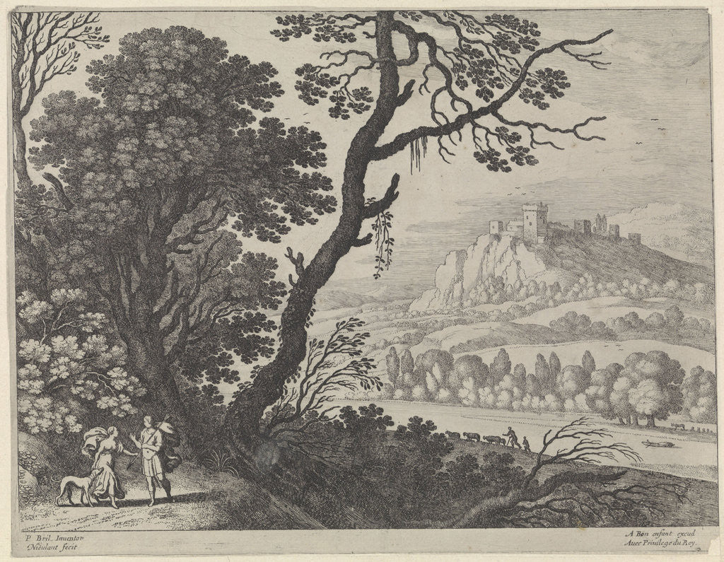 Detail of Venus and Adonis by Antoine Bonenfant