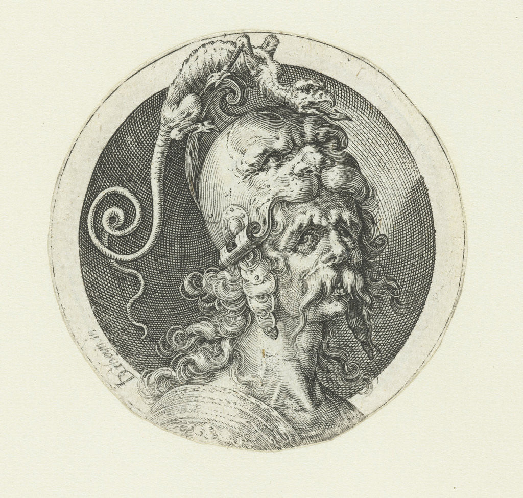 Detail of Mars by workshop of Jacob de Gheyn II