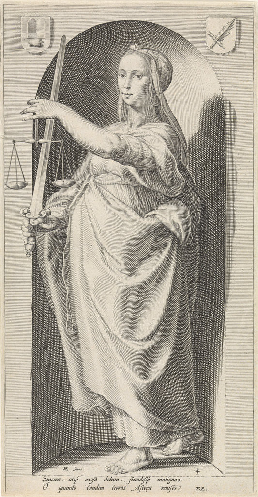 Detail of Justice (Justice) by Franco Estius