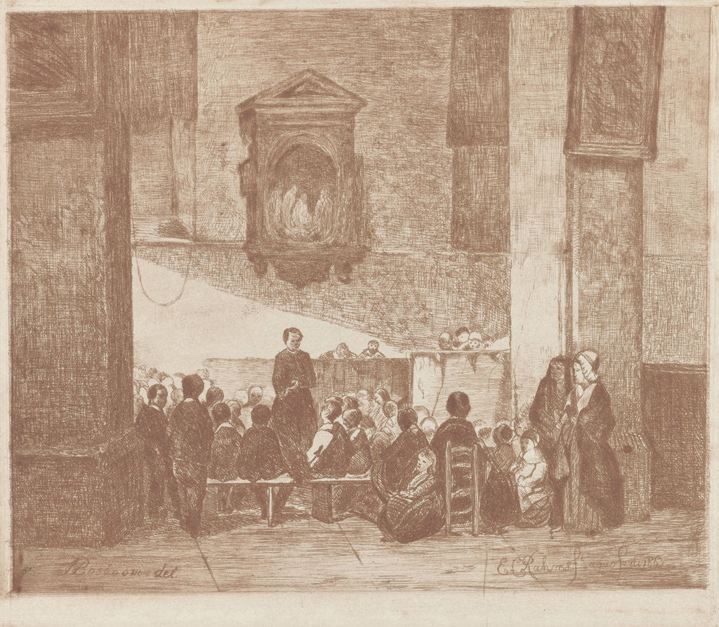 Detail of Catechism by Eberhard Cornelis Rahms