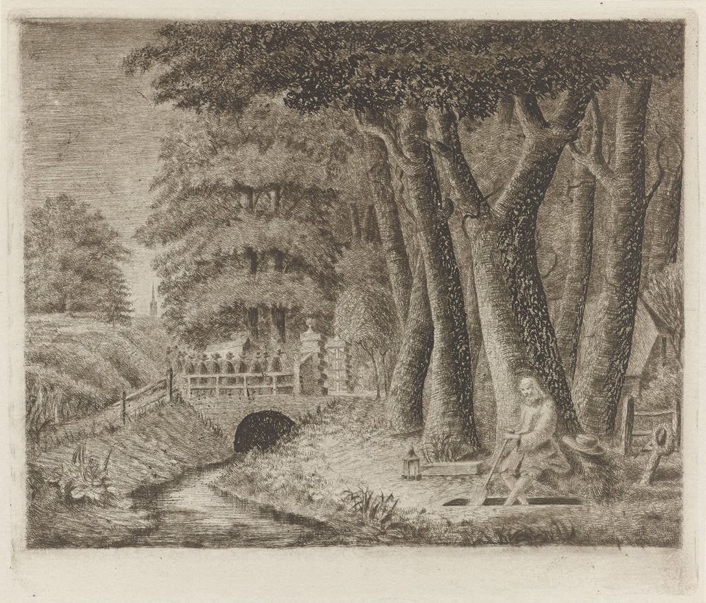 Detail of Gravedigger by Tollens