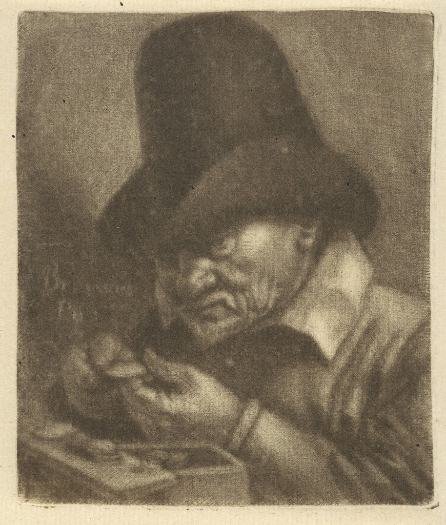 Detail of Money Counter by Jan de Groot