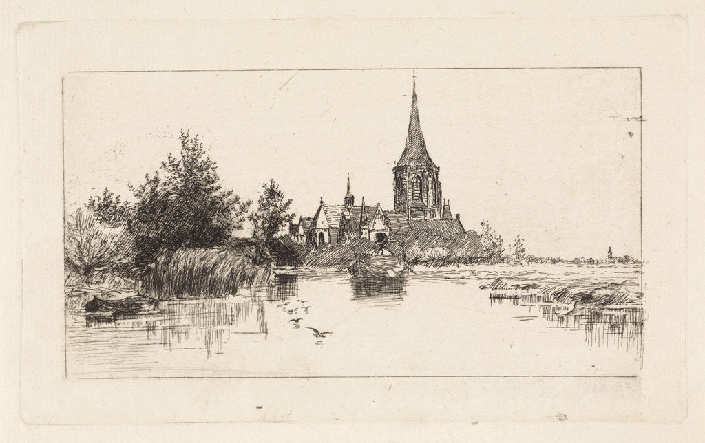 Detail of St. Urban Church in Bovenkerk by Elias Stark