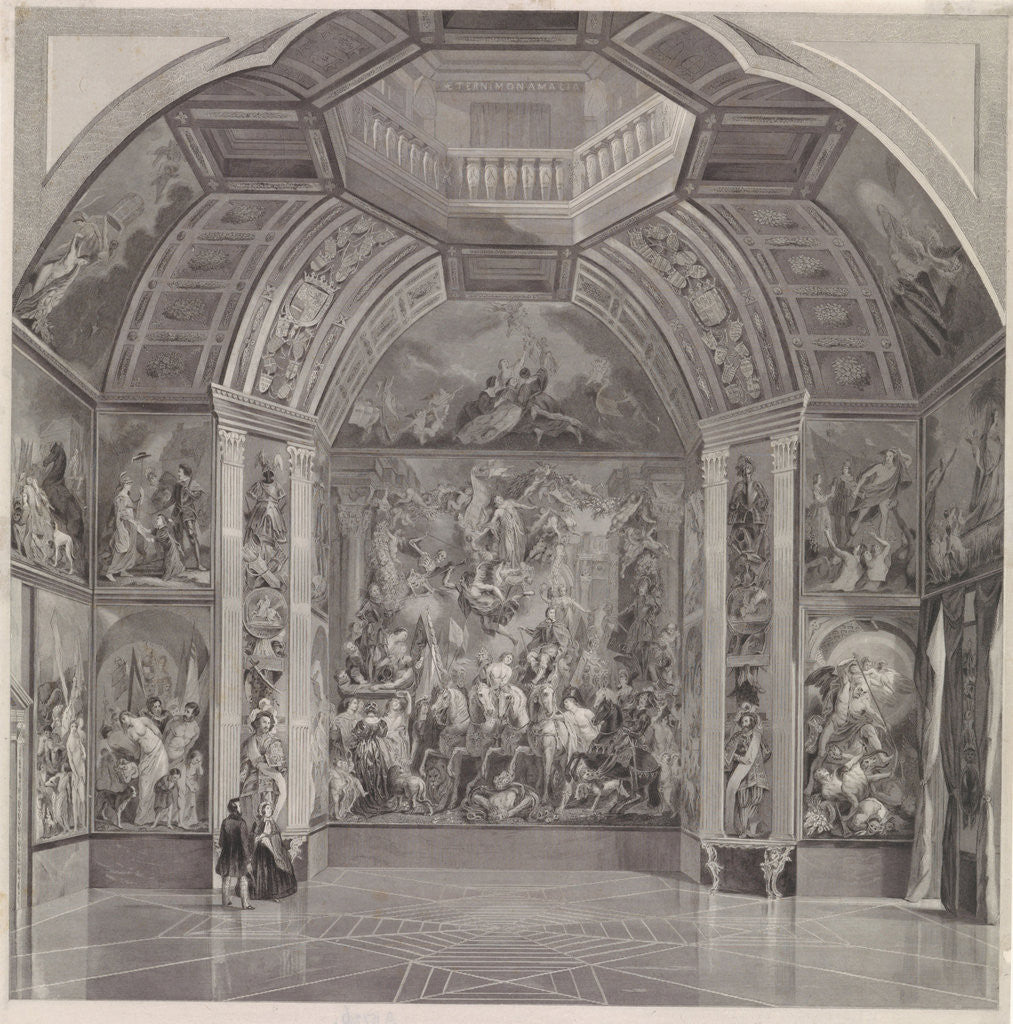 Detail of Orange Hall at Huis ten Bosch by Jacob Jordaens I